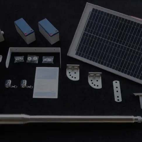 Solar Single Swing Gate Kits